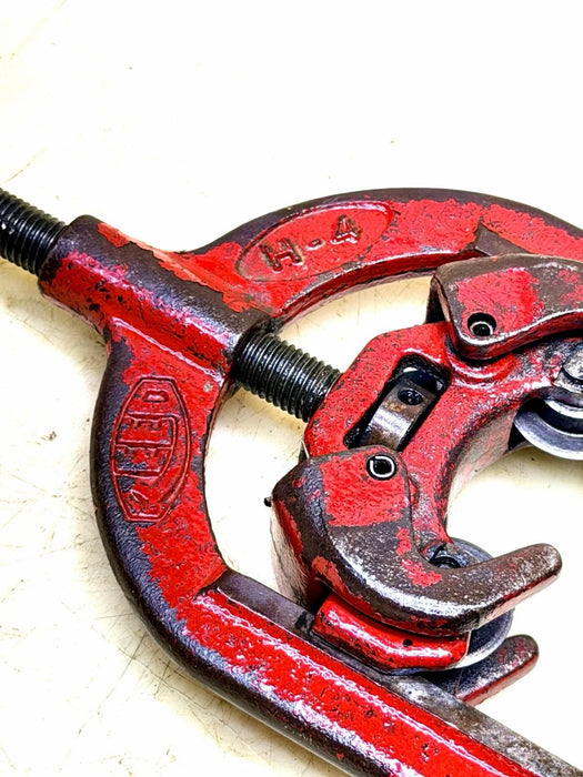 REED Tools USA H4 (03120) Hinged Pipe Cutter, 2-4” Pipe Capacity Heavy Steel #9
