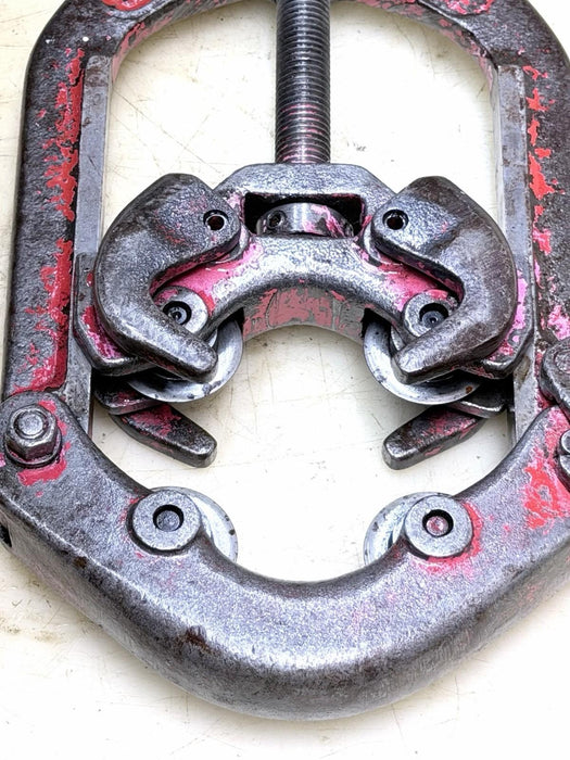 REED Tools USA H4 (03120) Hinged Pipe Cutter, 2-4” Pipe Capacity Heavy Steel #8