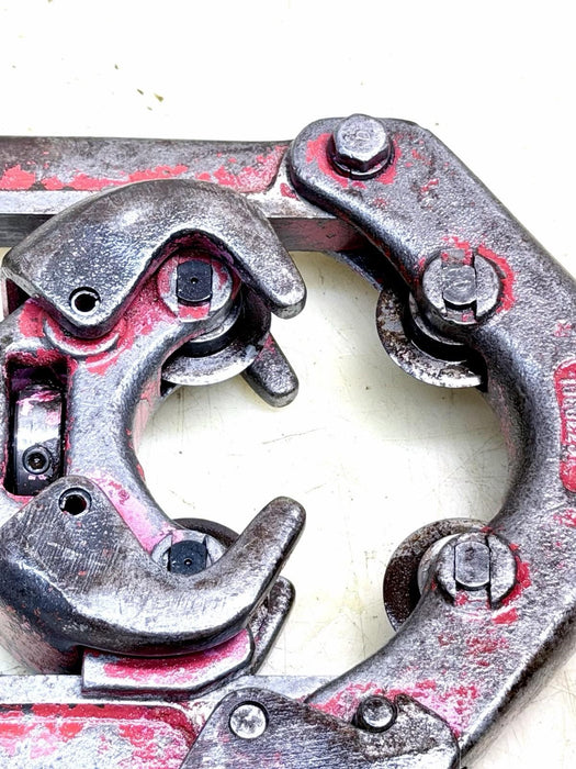 REED Tools USA H4 (03120) Hinged Pipe Cutter, 2-4” Pipe Capacity Heavy Steel #8