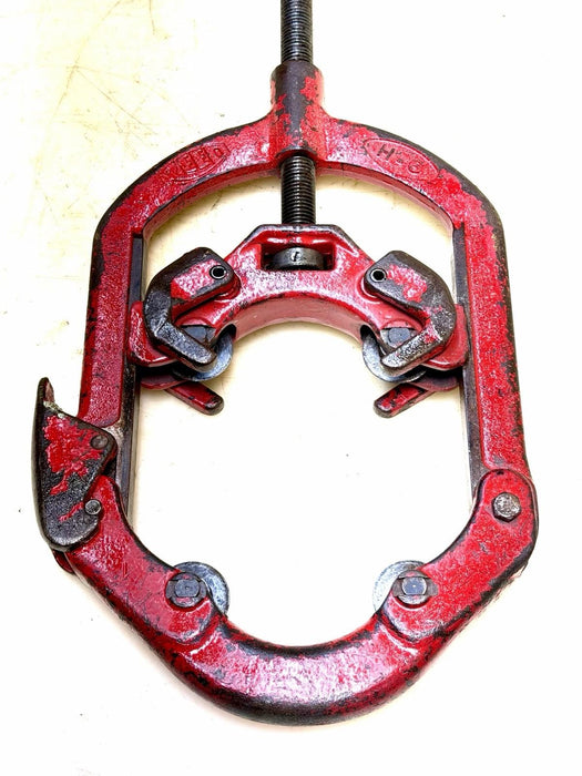 REED Tools USA H6 Hinged Pipe Cutter, 4-6” Pipe Capacity Heavy Steel #10