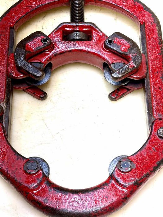 REED Tools USA H6 Hinged Pipe Cutter, 4-6” Pipe Capacity Heavy Steel #10