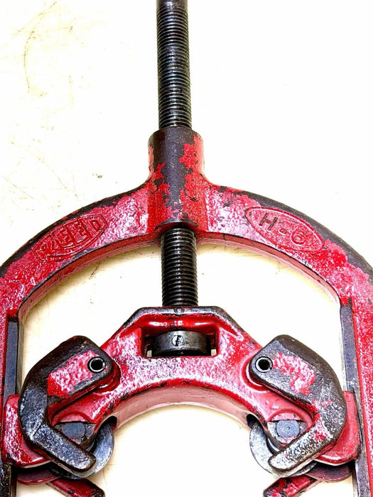 REED Tools USA H6 Hinged Pipe Cutter, 4-6” Pipe Capacity Heavy Steel #10