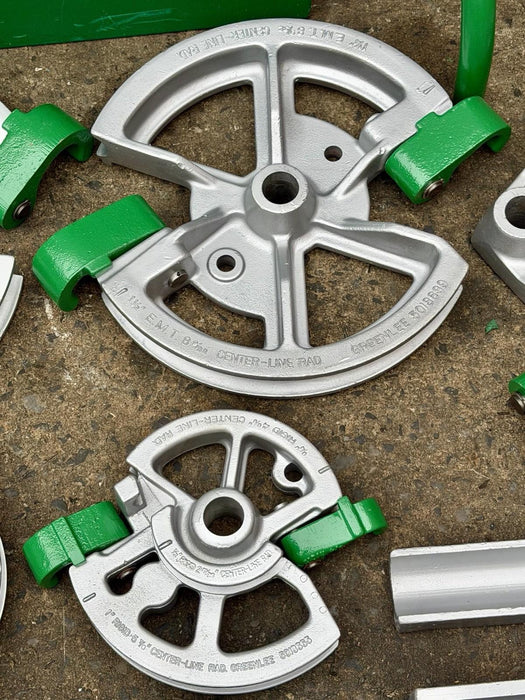 Greenlee 1818 Mechanical Pipe Bender 1/2"-2" RIGID EMT Conduit Chicago 5 Shoes bg4