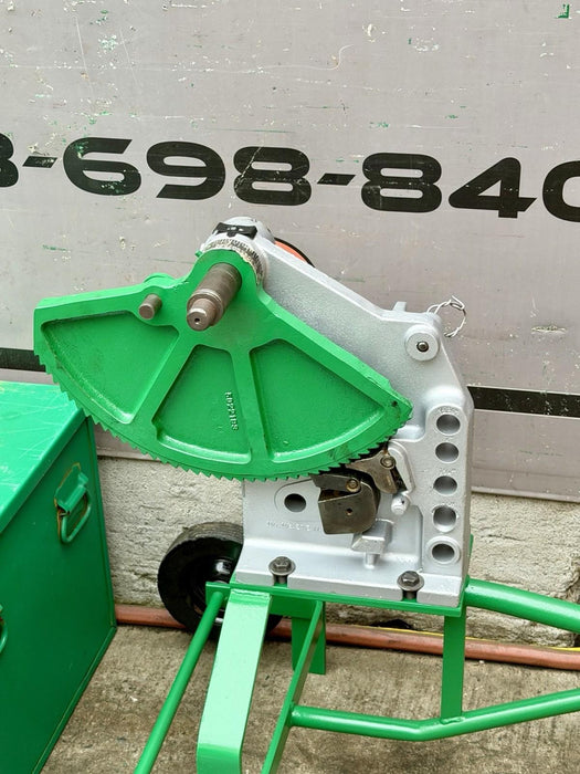Greenlee 1818 Mechanical Pipe Bender 1/2"-2" RIGID EMT Conduit Chicago 5 Shoes bg4