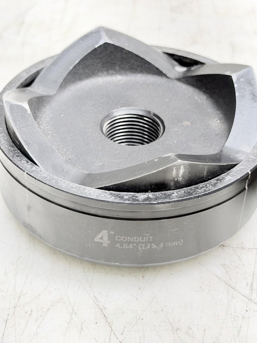 Greenlee 2-1/2" to 4" Knock-Out Punch Die Set New Style 8 Pcs. Mint