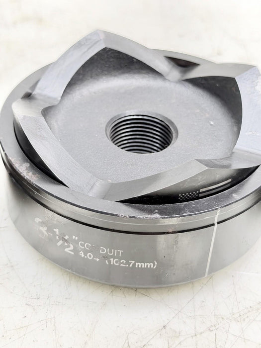 Greenlee 2-1/2" to 4" Knock-Out Punch Die Set New Style 8 Pcs. Mint