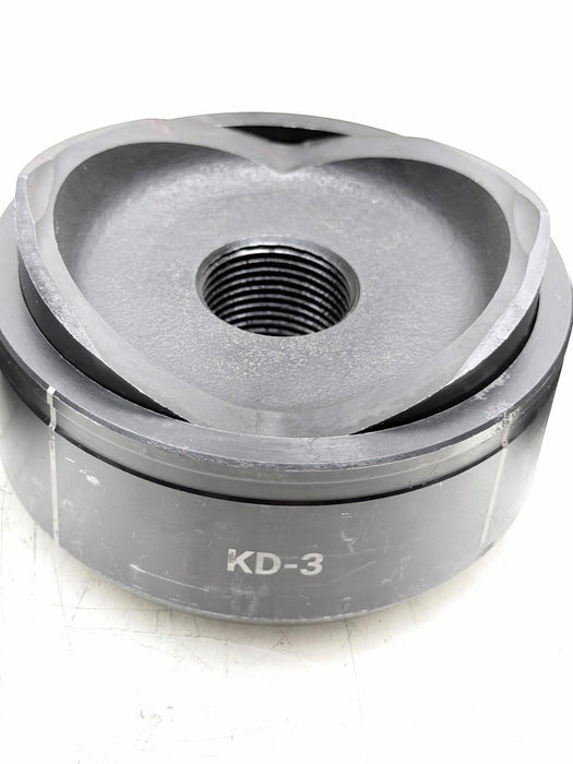 Greenlee 2-1/2" to 4" Knock-Out Punch Die Set New Style 8 Pcs. Mint