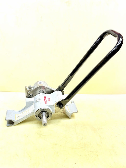 RIDGID 916 Manual Roll Groover For 1-1/4" to 6" Pipe Works Good! BG3