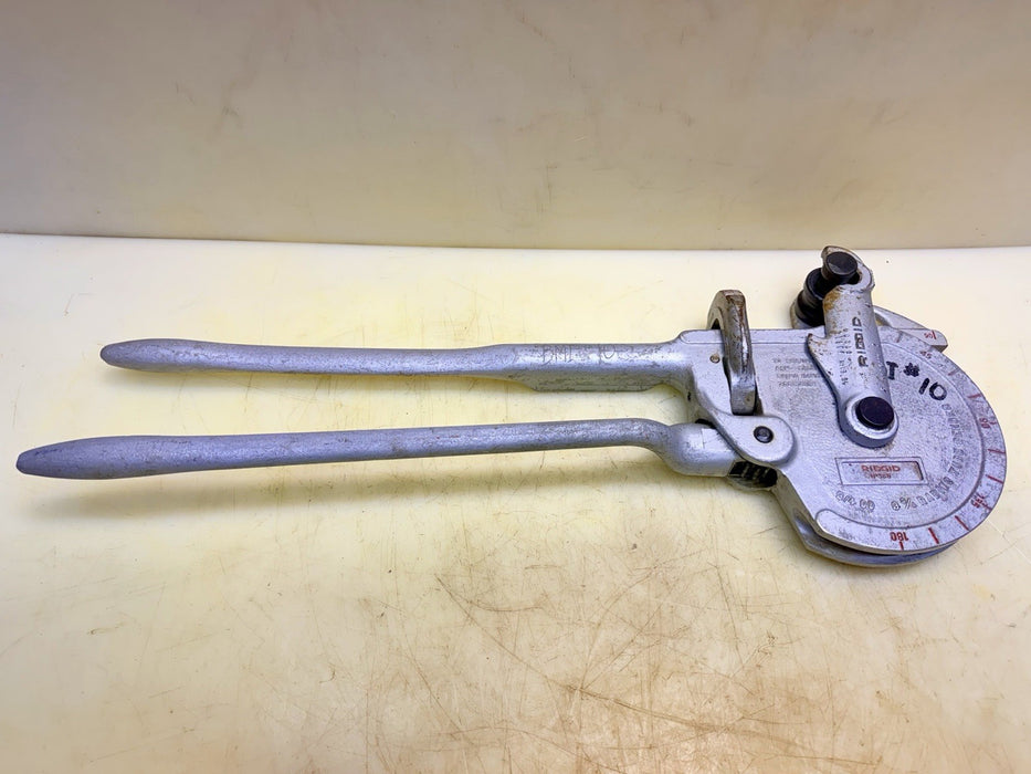 RIDGID 35175 3/4" (19mm) Model 368 Geared Ratchet Tube Bender   Nice Condition