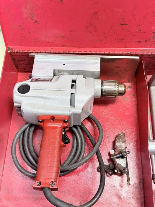 TRIPLE R SPECIALTY TRU-DRILL II Milwaukee Motor Hole Saw Tool With Chain Vice bg2