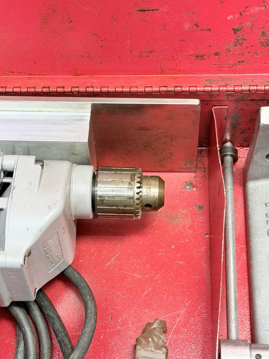 TRIPLE R SPECIALTY TRU-DRILL II Milwaukee Motor Hole Saw Tool With Chain Vice bg2