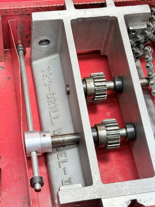 TRIPLE R SPECIALTY TRU-DRILL II Milwaukee Motor Hole Saw Tool With Chain Vice bg2