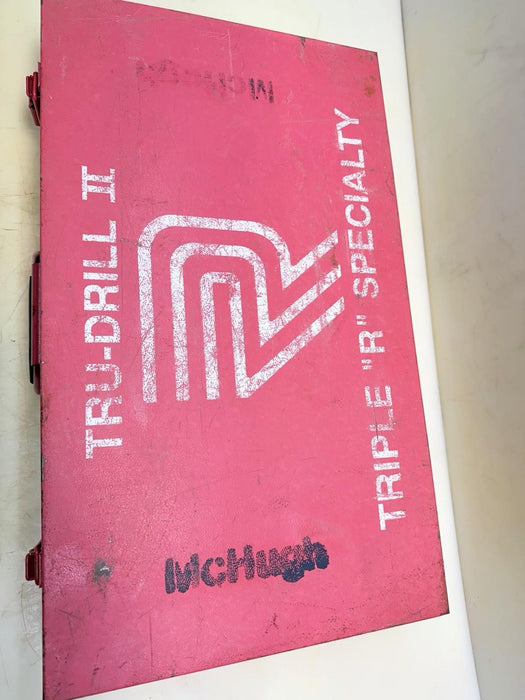 TRIPLE R SPECIALTY TRU-DRILL II Milwaukee Motor Hole Saw Tool With Chain Vice bg2