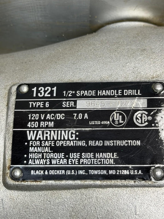 TRIPLE R SPECIALTY TRU-DRILL II B&D  Motor Hole Saw Tool With Chain Vice