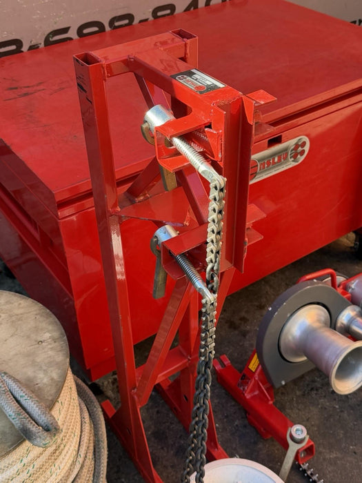 ENSLEY GREENLEE 8000 LBS HEAVY DUTY 2-SPEED CABLE PULLER 440-84 + ACCESSORIES NW