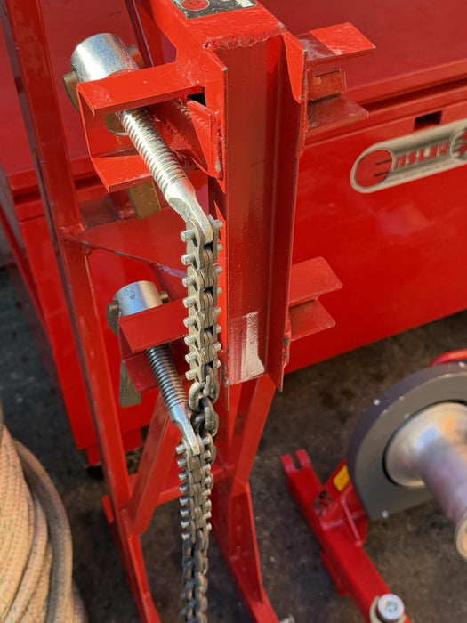 ENSLEY GREENLEE 8000 LBS HEAVY DUTY 2-SPEED CABLE PULLER 440-84 + ACCESSORIES NW