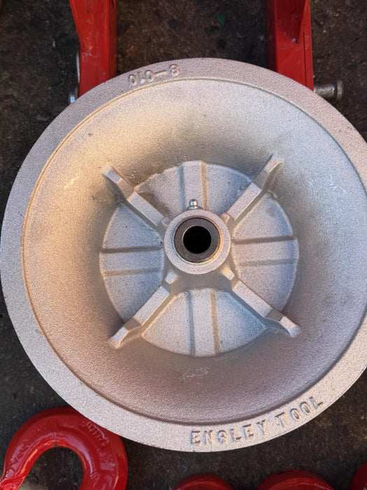 ENSLEY GREENLEE 8000 LBS HEAVY DUTY 2-SPEED CABLE PULLER 440-84 + ACCESSORIES NW