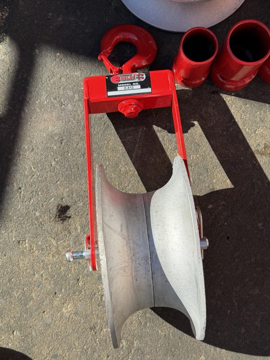 ENSLEY GREENLEE 8000 LBS HEAVY DUTY 2-SPEED CABLE PULLER 440-84 + ACCESSORIES NW