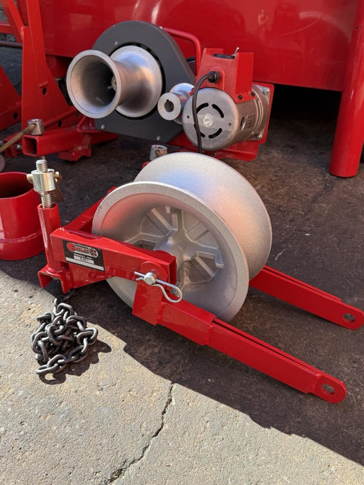 ENSLEY GREENLEE 8000 LBS HEAVY DUTY 2-SPEED CABLE PULLER 440-84 + ACCESSORIES NW