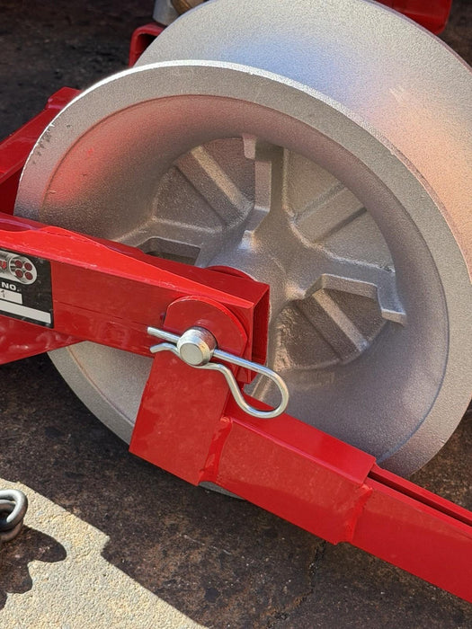 ENSLEY GREENLEE 8000 LBS HEAVY DUTY 2-SPEED CABLE PULLER 440-84 + ACCESSORIES NW