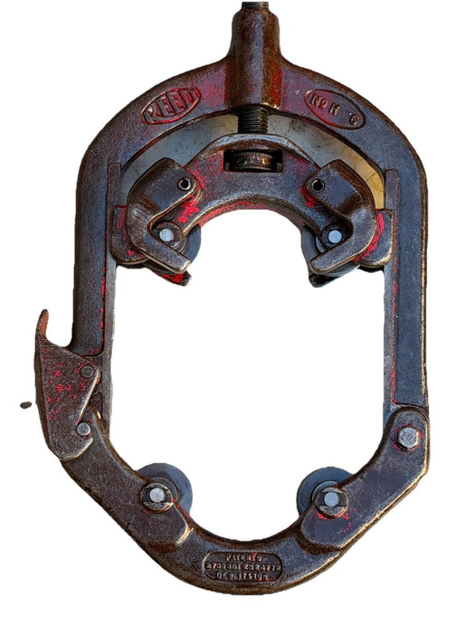 REED Tools USA H6 Hinged Pipe Cutter, 4-6” Pipe Capacity Heavy Steel #14
