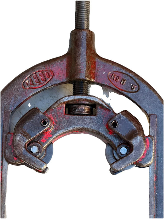 REED Tools USA H6 Hinged Pipe Cutter, 4-6” Pipe Capacity Heavy Steel #14