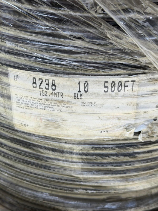 Belden 8238 Cable Wire RG11/U RG11U Type Coaxial Sdi Video Coax  Spool 500 FT NW