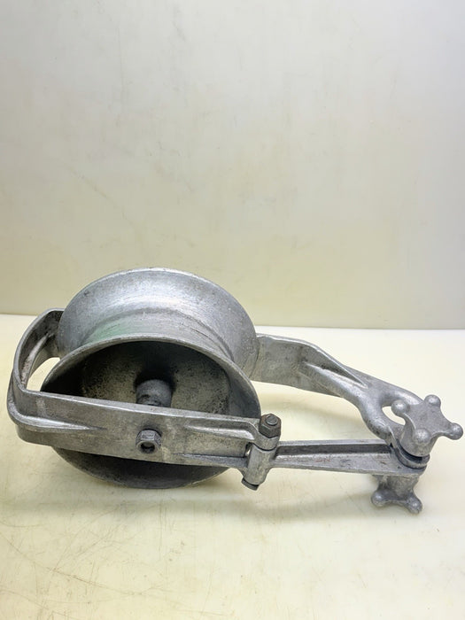 Snatch Block Pulley Sheave Aluminum Hoist - 10” P & W #1