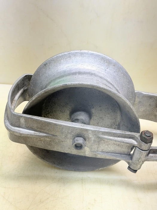 Snatch Block Pulley Sheave Aluminum Hoist - 10” P & W #1