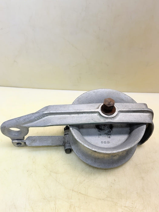 Snatch Block Pulley Sheave Aluminum Hoist - 10” P & W #3