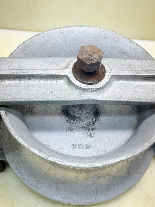 Snatch Block Pulley Sheave Aluminum Hoist - 10” P & W #3