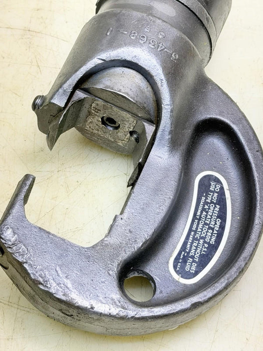 Burndy Y46 Hydraulic Crimper Head 12 Ton Crimp Tool