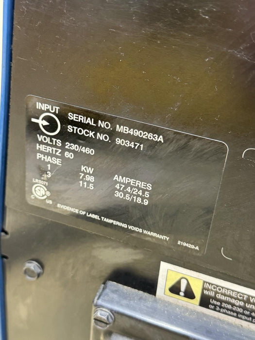 Miller XMT 304 CC/CV DC Inverter Arc Welder With Autolink MiG/ Tig Power Source