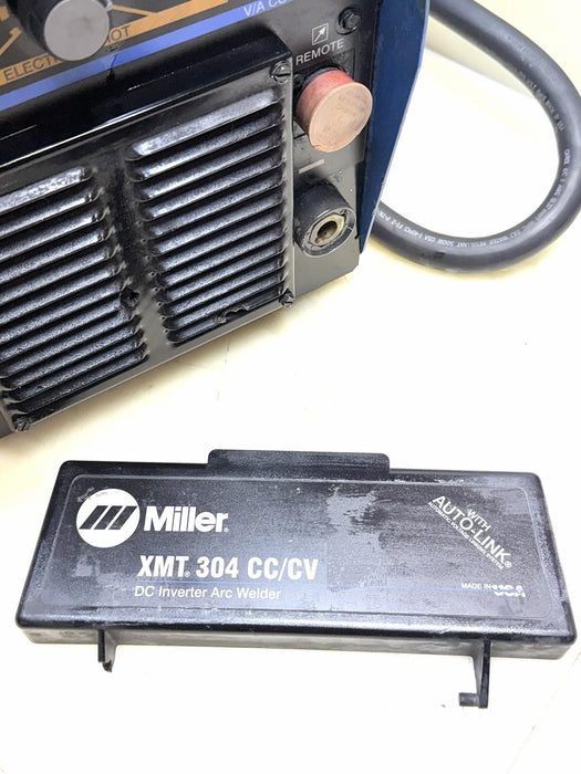 Miller XMT 304 CC/CV DC Inverter Arc Welder With Autolink MiG/ Tig Power Source