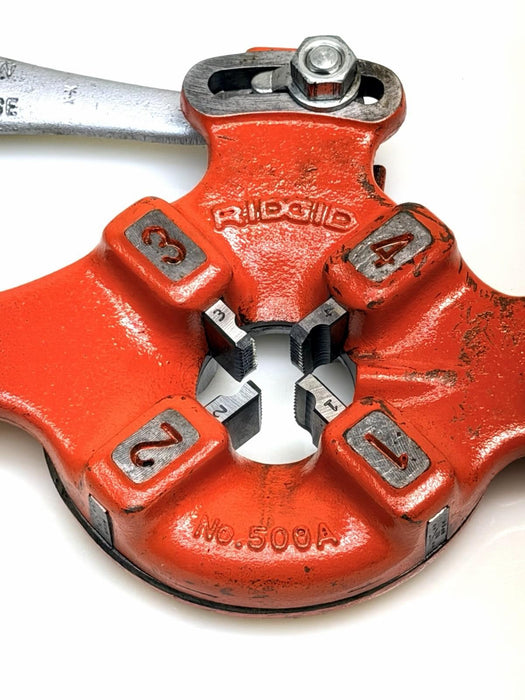 Ridgid 500A 1/2” Quick-Opening Mono Die Head For 300, 535 Threader #3