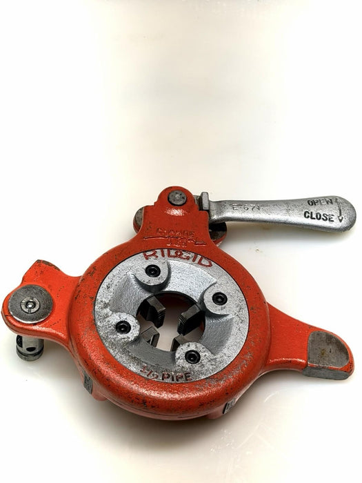 Ridgid 500A 1/2” Quick-Opening Mono Die Head For 300, 535 Threader #3