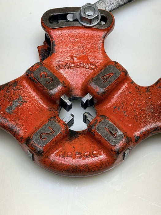 Ridgid 500A 1/4” Quick-Opening Mono Die Head For 300, 535 Threader #4