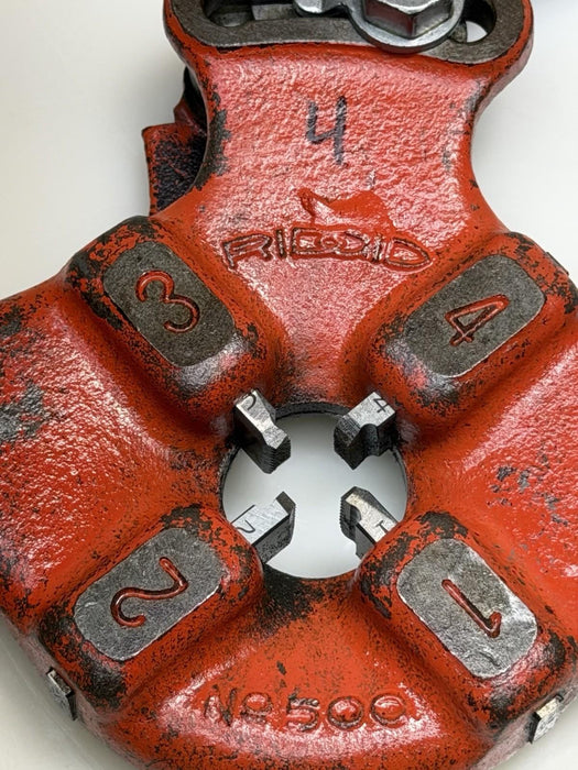 Ridgid 500A 1/4” Quick-Opening Mono Die Head For 300, 535 Threader #4