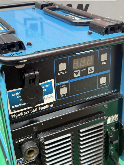 Miller PipeWorx 350 FieldPro Welder similar XMT-350 TESTED 2017 #2