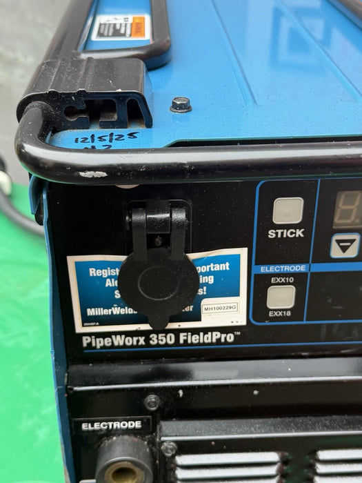 Miller PipeWorx 350 FieldPro Welder similar XMT-350 TESTED 2017 #2