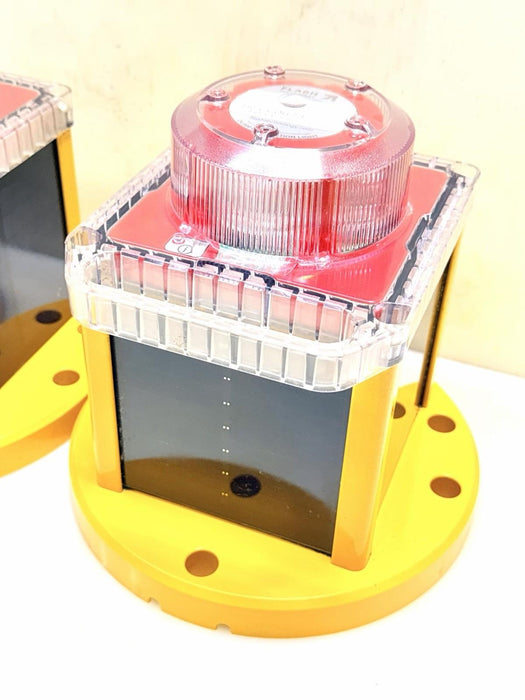 Lot 3 Flash Technology OL800 Red 60X Solar Obstruction Light FAA Compliant