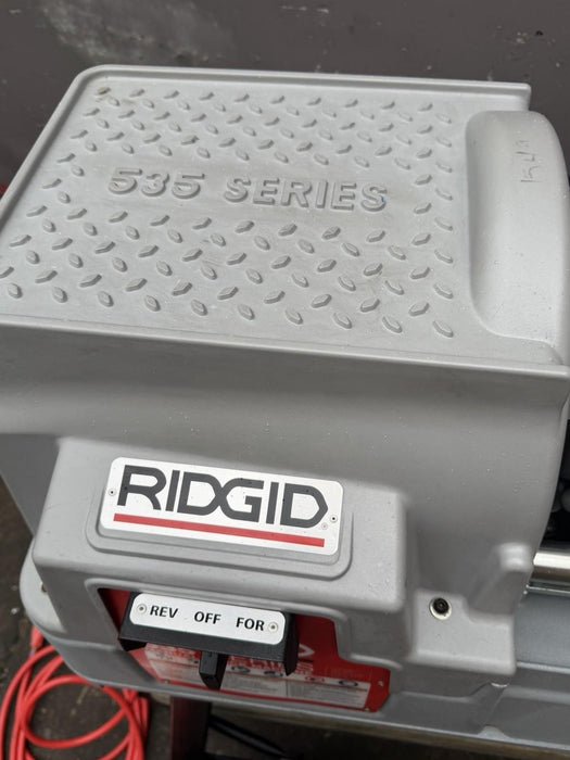 Ridgid 535 V3 Pipe Threader 1/2"-2" Threading Machine 811A Dies Cart