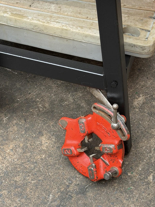 Ridgid 535 V3 Pipe Threader 1/2"-2" Threading Machine 811A Dies Cart