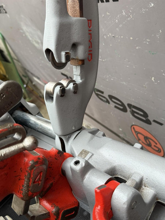 Ridgid 535 V3 Pipe Threader 1/2"-2" Threading Machine 811A Dies Cart