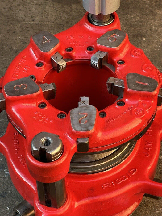Ridgid 300 Pipe Threader Complete + 811 Die, 141 Threader, 460 Tripod + More WOW et4
