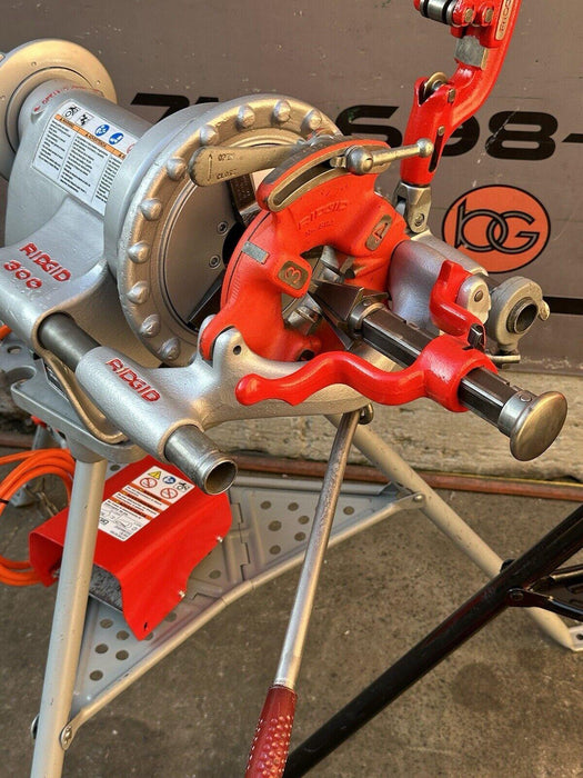 Ridgid 300 Pipe Threader Complete + 811 Die, 141 Threader, 460 Tripod + More WOW et4