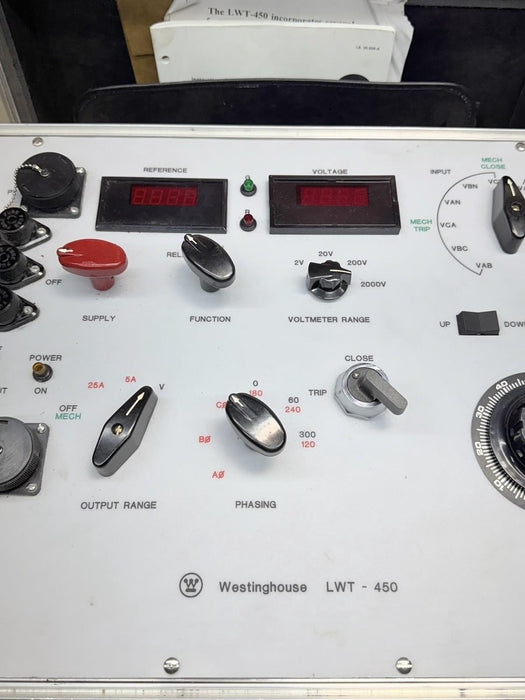 WESTINGHOUSE LWT-450 NETWORK PROTECTOR TEST SET