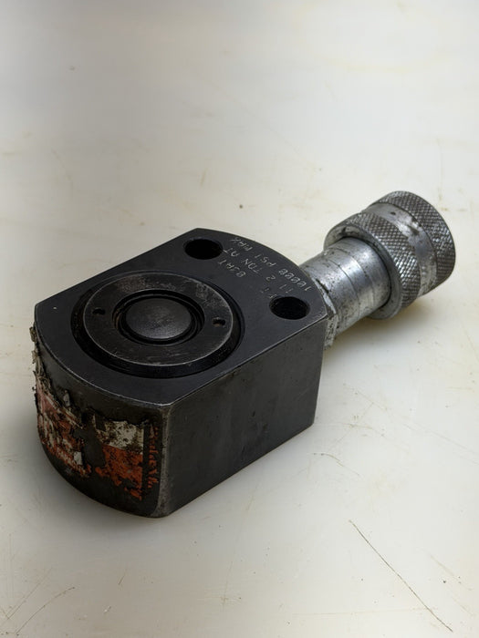 POWER TEAM RLS100 HYDRAULIC CYLINDER 10-TON 7/16"-STROKE 10000PSI LOW PROFILE