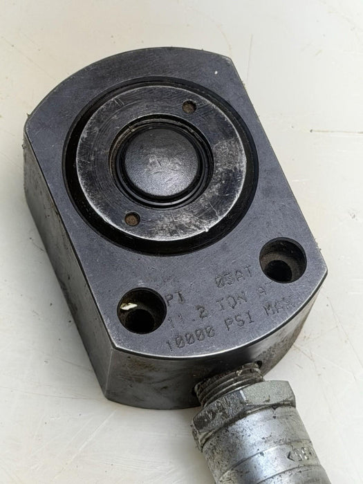 POWER TEAM RLS100 HYDRAULIC CYLINDER 10-TON 7/16"-STROKE 10000PSI LOW PROFILE