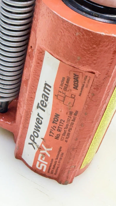 SPX Power Team RT172 Center Hole Power Twin Cylinder 17.7 Ton - New